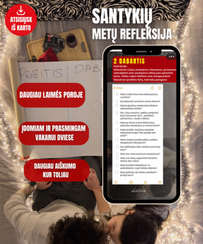 Poros metų refleksija