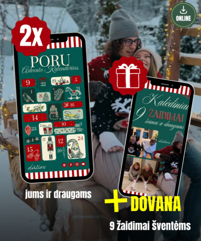 Advento Kalendorius - Tavo ir Draugų Porai