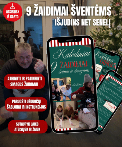 9 Žaidimai Šventėms